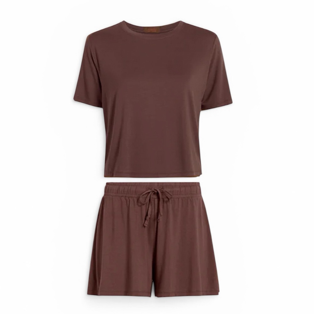 NWT Nuuds pajama shorts set